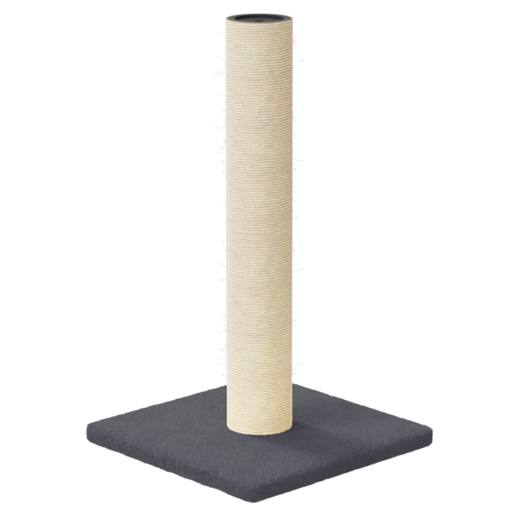 Vidaxl grattant post 22x22x45 cm gris foncé