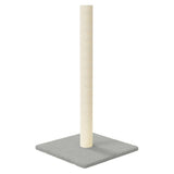 Vidaxl grattant post 35x35x70 cm gris clair