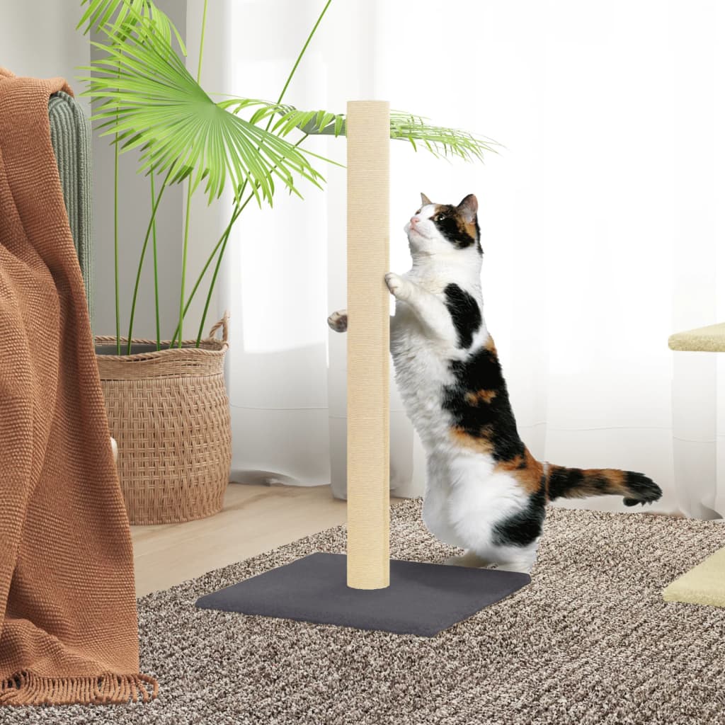 Vidaxl Scratching Post 35x35x70 cm grigio scuro