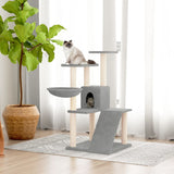 Vidaxl Cat Furniture avec Sisal Scratch Posts 94 cm Gris clair