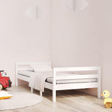 Vidaxl bedframe zonder matras massief grenenhout wit 90x190 cm