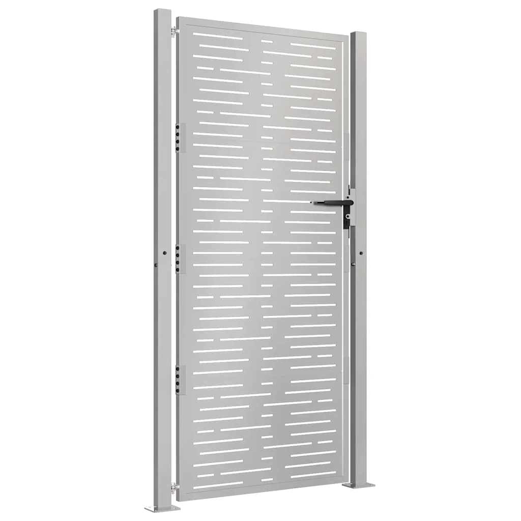 Portail Vidaxxl 105x205 cm carré en acier corten
