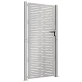 Portail Vidaxxl 105x205 cm carré en acier corten