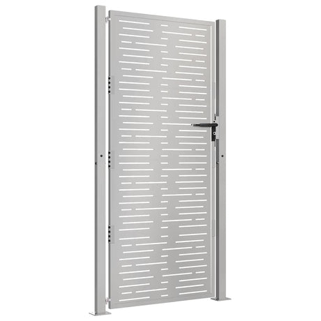Portail Vidaxxl 100x200 cm carré acier corten