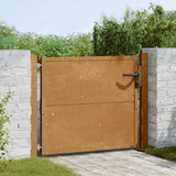 Portail Vidaxxl 105x80 cm acier corten