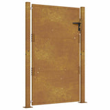 Portail Vidaxxl 100x150 cm acier corten