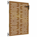 Vidaxl poort 85x125 cm en acier carré