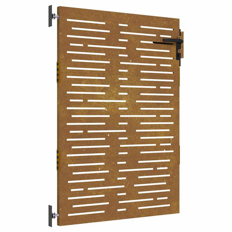 Vidaxl poort 85x125 cm en acier carré