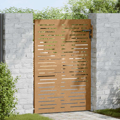Vidaxl poort 85x125 cm en acier carré