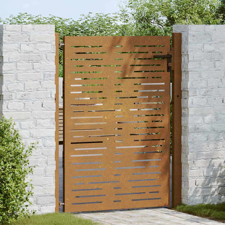 Vidaxl poort 105x130 cm en acier carré