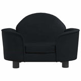 Vidaxl Dog Basket 66x40x45 cm Velvet noir