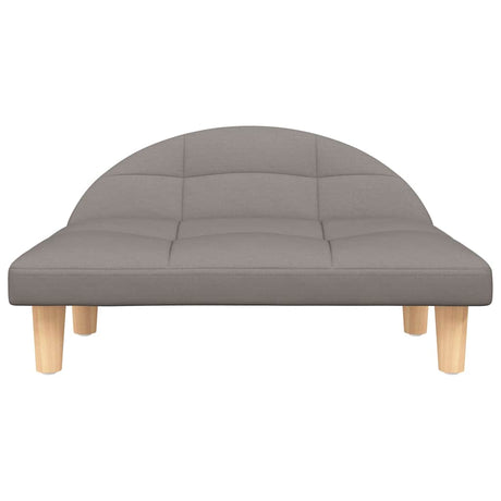 VidaXL lit pour chien 70x52x30 cm tissu taupe