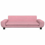 Vidaxl Dog Basket 100x54x33 cm en velours rose