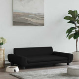Vidaxl Dog Basket 100x54x33 cm Velvet noir