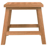 Vidaxl Optapkrukje 29x22.5x25,5 cm en bois de noyer massif