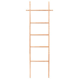 Vidaxl handdoekenladder 170 cm massief walnotenhout