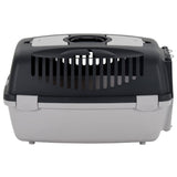 Vidaxl Voyage Basket 61x40x38 cm en polypropène gris et noir
