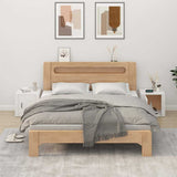 Vidaxl nachtkastjes 2 st 50x39x47 cm hoogglans wit