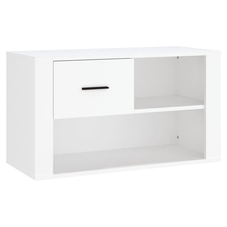 Armoire à chaussures Vidaxl 80x35x45 cm Bois de bois de propriété