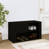 Armoire à chaussures Vidaxl 80x35x45 cm Bois de bois de propriété
