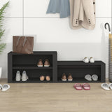 Armoire à chaussures Vidaxl 150x35x45 cm Bois de bois de propriété