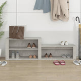 Armoire à chaussures Vidaxl 150x35x45 cm Prix en béton en bois édité