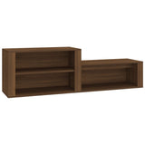 VidaXL shoe cabinet 150x35x45 cm Cut wood brown oak color