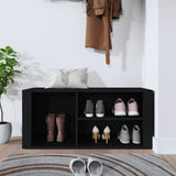 Armoire à chaussures Vidaxl 100x35x45 cm en bois de bois