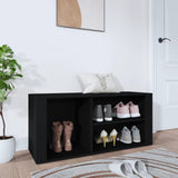 Armoire à chaussures Vidaxl 100x35x45 cm en bois de bois