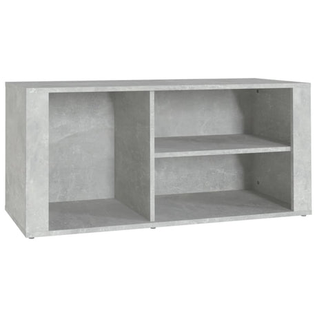 Vidaxx meuble à chaussures 100x35x45 cm bois d'ingénierie gris béton