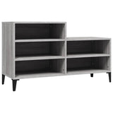 Vidaxl Schong Cabinet 102x36x60 cm Propertéiert Holz Sonoma Grey