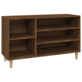 Vidaxx armoire à chaussures 102x36x60 cm bois fini couleur chêne marron