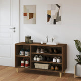 Vidaxx armoire à chaussures 102x36x60 cm bois fini couleur chêne marron