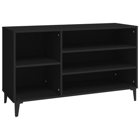 Armoire à chaussures Vidaxl 102x36x60 cm Bois de bois de propriété
