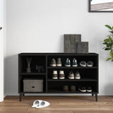 Armoire à chaussures Vidaxl 102x36x60 cm Bois de bois de propriété
