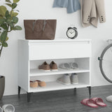 Armoire à chaussures Vidaxl 70x36x60 cm Bois de bois de propriété