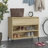 Vidaxl Schong Cabinet 70x36x60 cm Propertéiert Holz Sonoma Oh faarweg