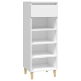 Armoire à chaussures Vidaxl 40x36x105 cm Bois de blanc transformé
