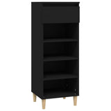 Armoire à chaussures Vidaxl 40x36x105 cm Bois de bois de propriété