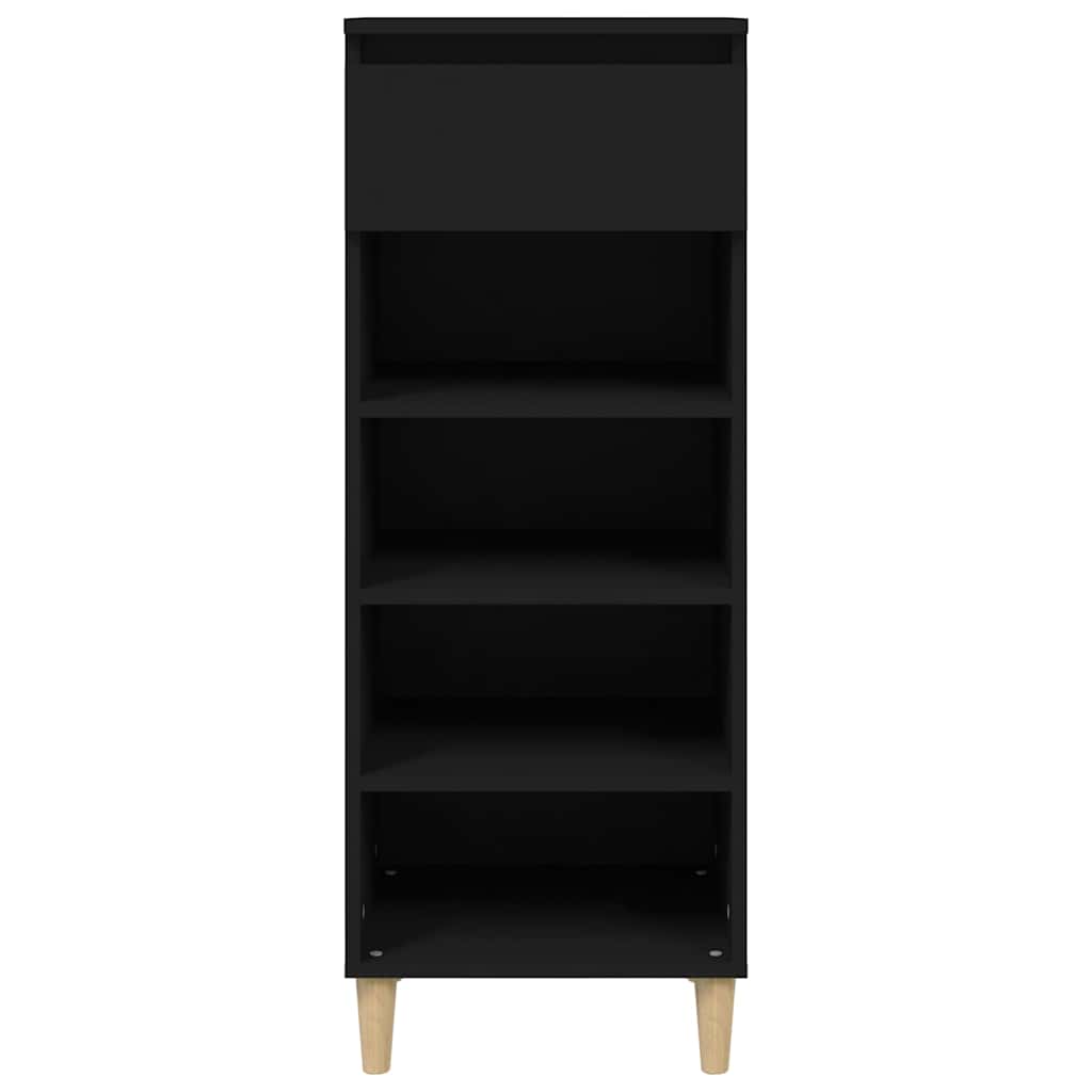 Armoire à chaussures Vidaxl 40x36x105 cm Bois de bois de propriété