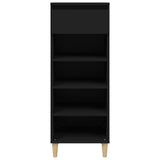 Armoire à chaussures Vidaxl 40x36x105 cm Bois de bois de propriété