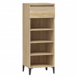 Rack de chaussures Vidaxl 40x36x105 cm Bois de chêne sonoma en bois de chêne sonoma
