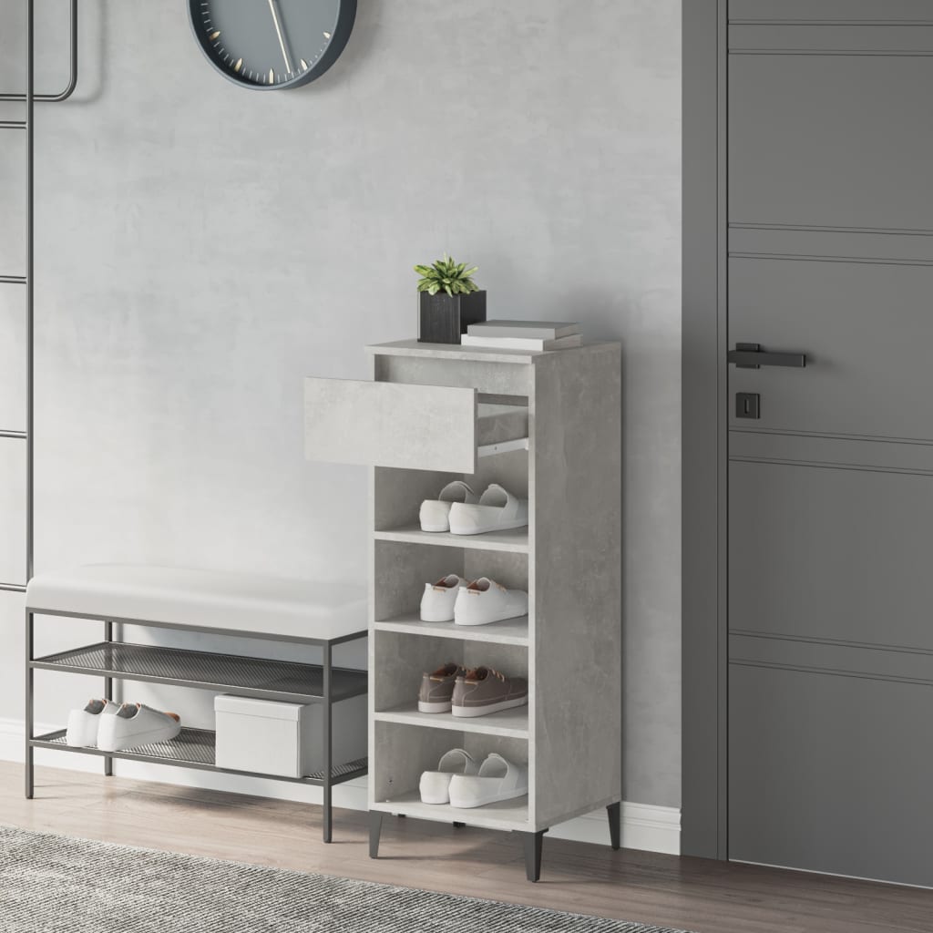 Vidaxl Cabinet da scarpe 40x36x105 cm Prezzo in legno a modifica