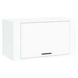 Vidaxl Cabinet da scarpe Wall -montato 70x35x38 cm bianco trasformato in legno bianco