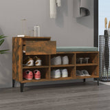 Vidaxl Cabinet da scarpe 102x36x60 cm Colore in legno di legno