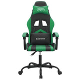 Vidaxl gamestoel kunstleer zwart en groen