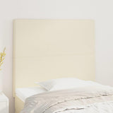 Vidaxl hoofdbord crème 100x5x118 128 cm kunstleer