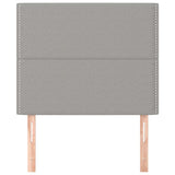 Vidaxl hoofdbord lichtgrijs 100x5x118 128 cm stof