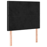 Vidaxl hoofdbord zwart 100x5x118 128 cm fluweel