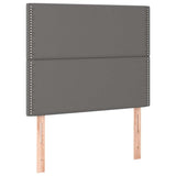 Vidaxl hoofdbord grijs 90x5x118 128 cm kunstleer